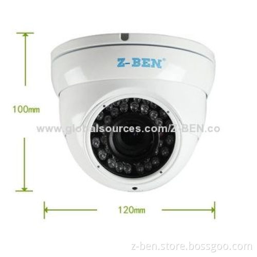 Metal Dome Camera with 30m IR Distance